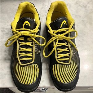 Head Black and Yellow Men's Sneakers size 11